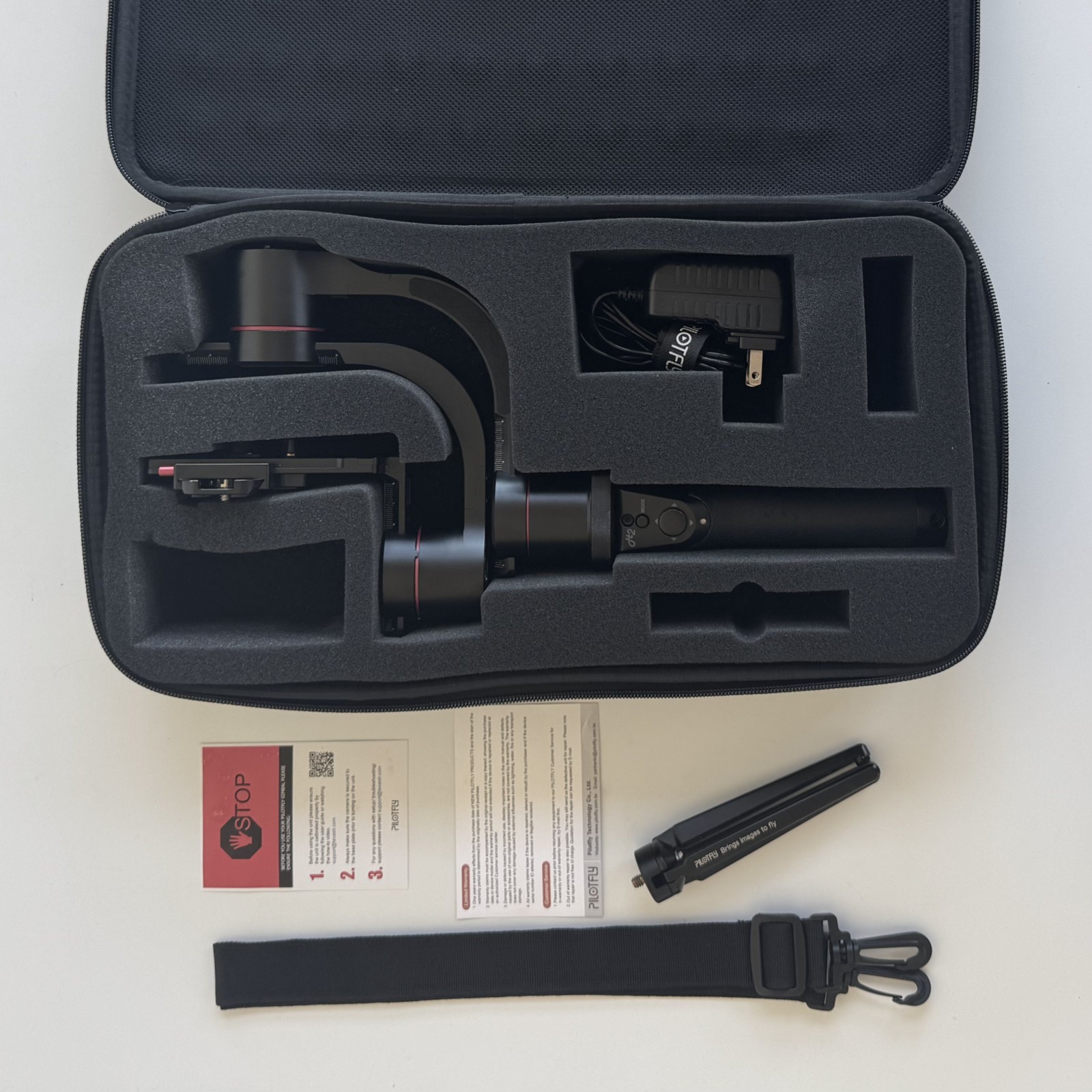 PilotFly H2 3-Axis Handheld Gimbal Stabilizer - Complete Kit