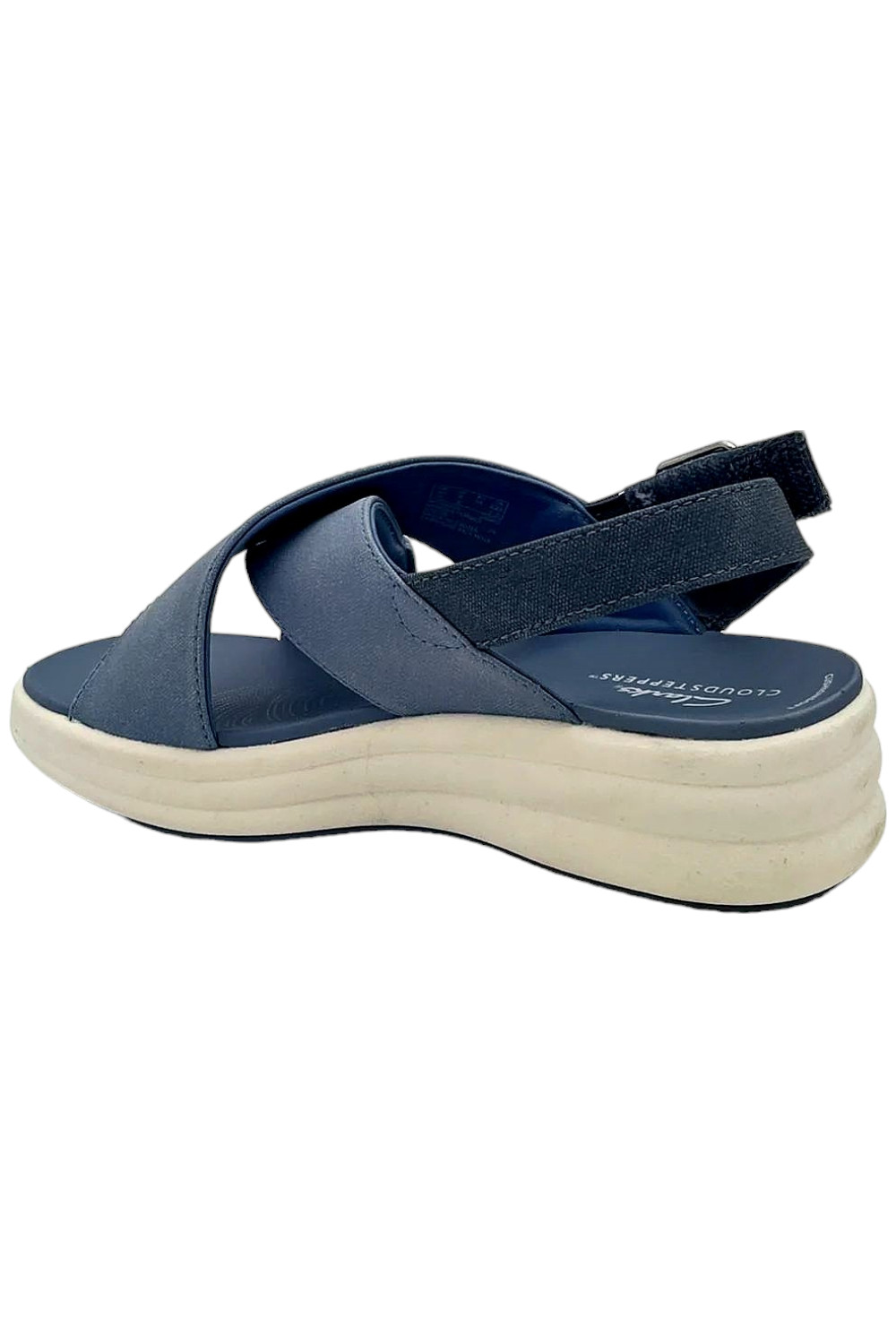 Clarks Cloudsteppers Backstrap Sandals Denim Blue