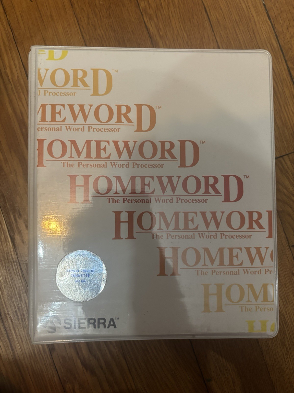 Sierra On-Line Homeword Personal Word Processor for Commodore 64