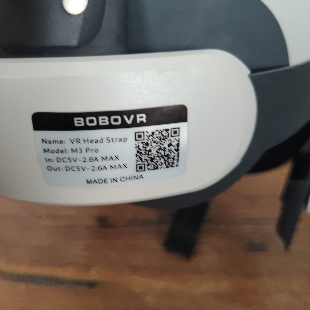 BOBOVR M3 Pro Head Strap For Meta Quest 3 No Battery Untested