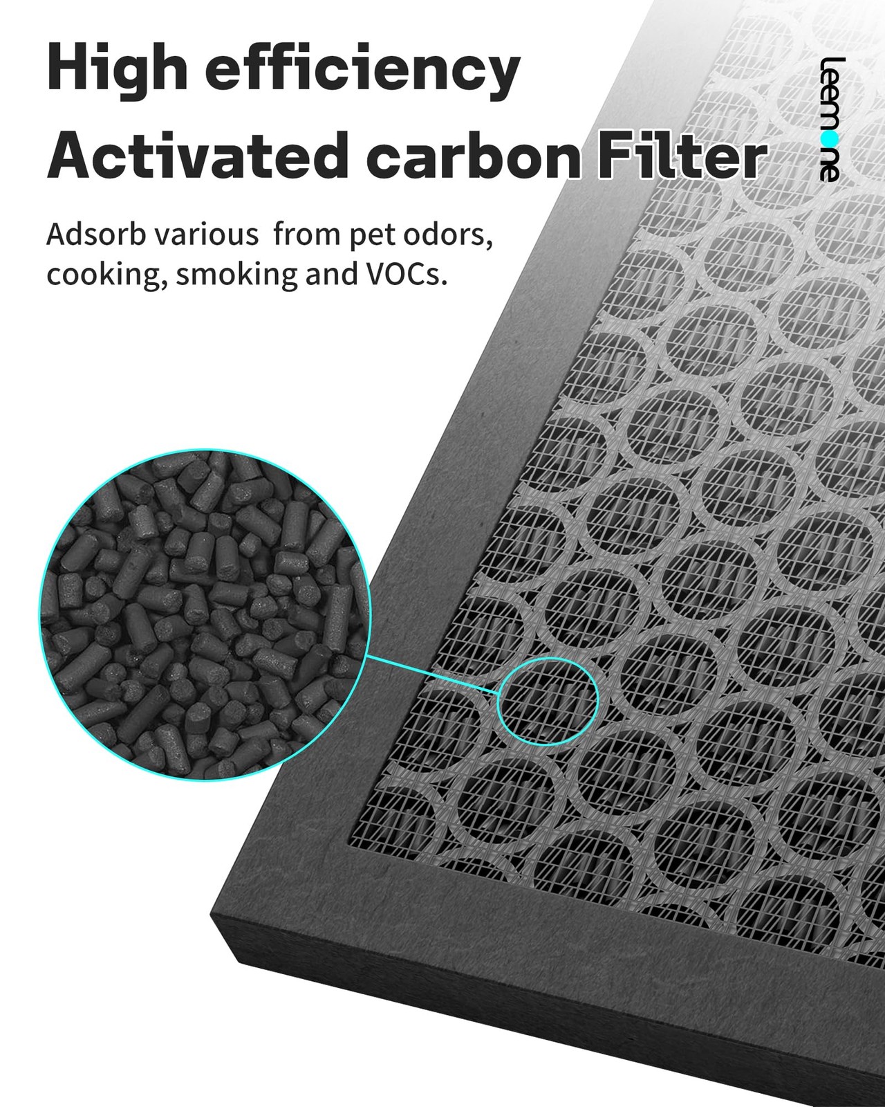 5510 5520 Filter Q with Winix 5510,5520 Air Purifier,2 x HEPA + 2 x Activated...