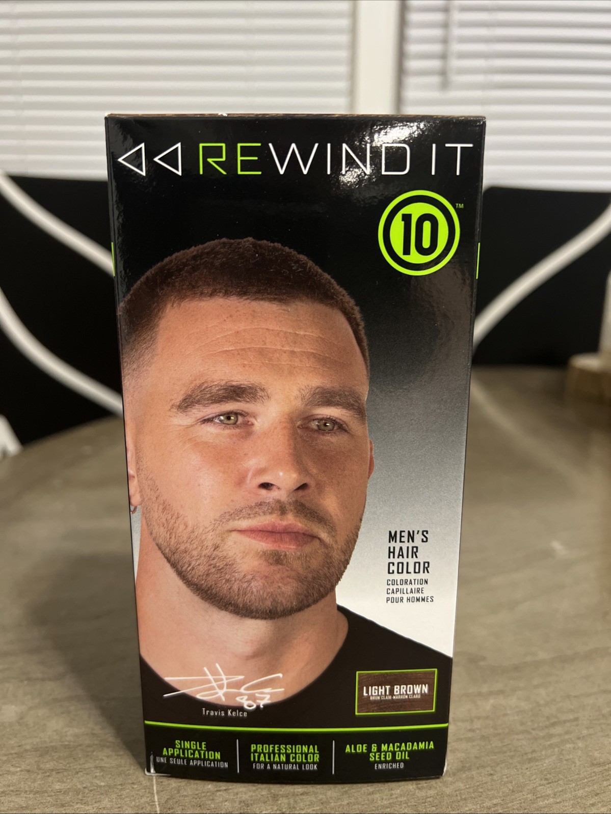 REWIND IT 10 Light Brown Men's Hair Color