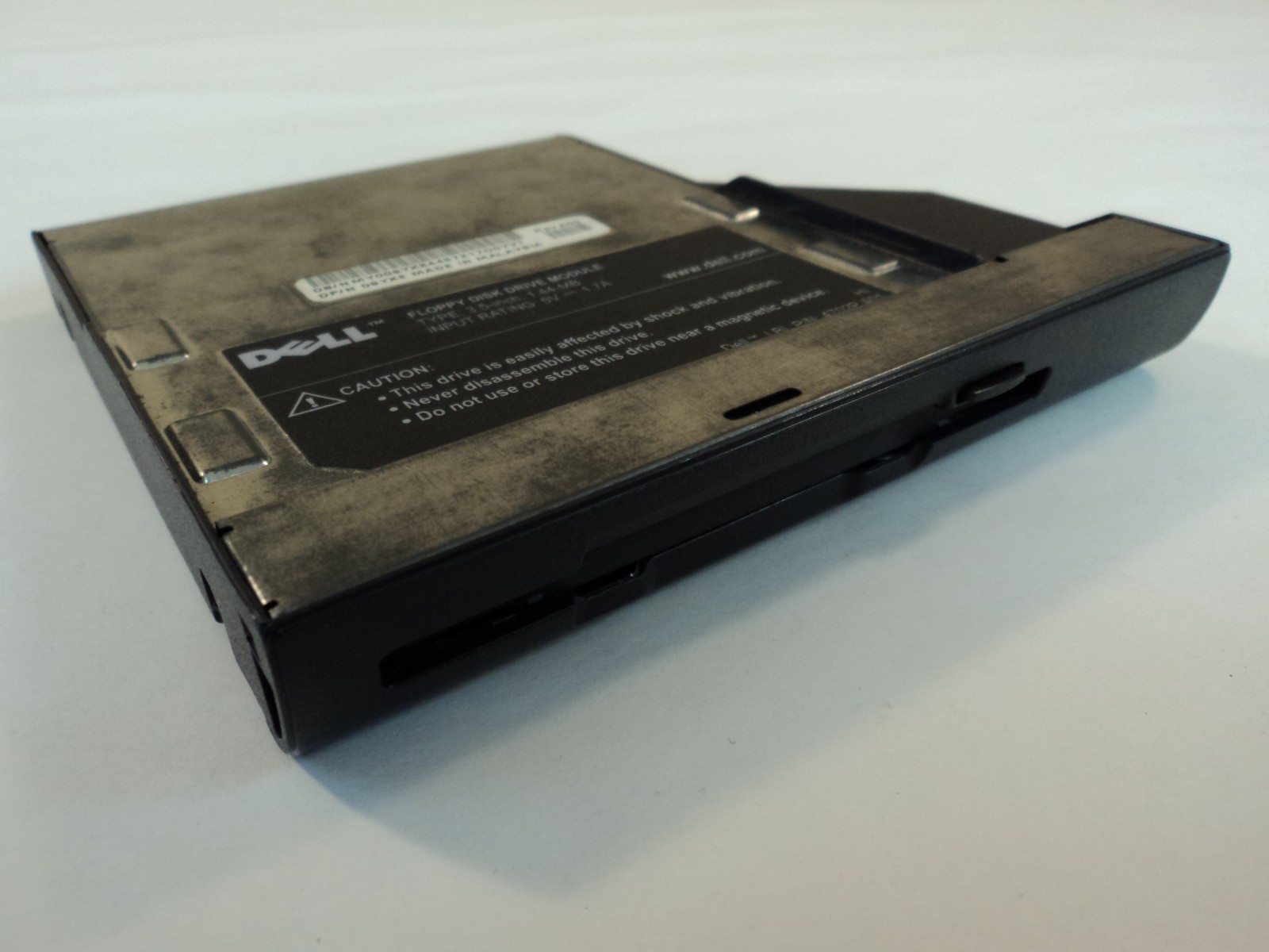 Dell Floppy Disk Drive Module Laptop 3.5 Inch Black 1.44 MB 4702P A01