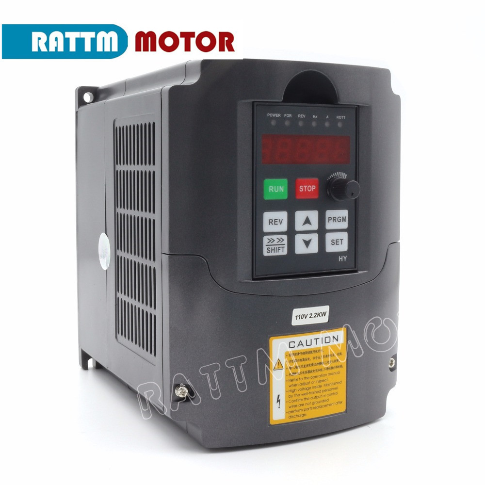 【US】 HY 2.2KW Inverter 110V Variable Frequency Driver VFD VSD Speed Controller