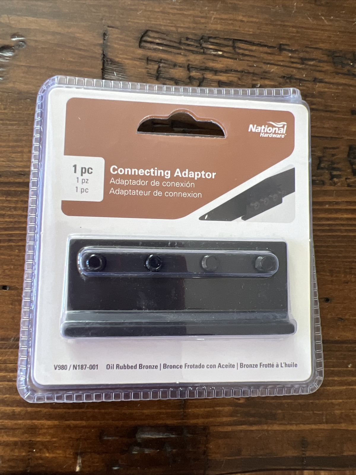 Oil Rubbed Bronze Connecting Adapter Door Sliding N187-001