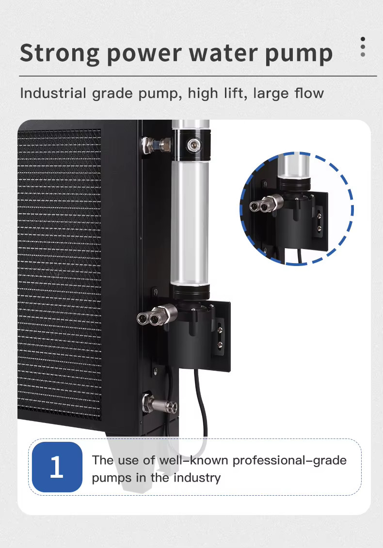 MO SAN 12KW Water Cooling Row Radiator System M2 + (1) S19 Hydro Conversion Kit