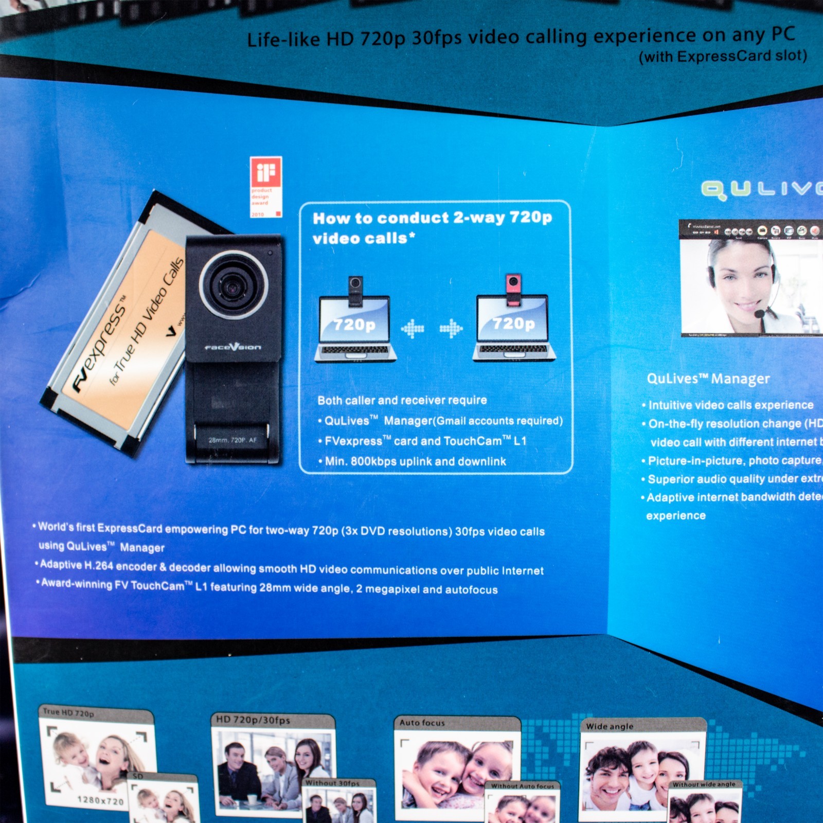 FV EXPRESS COMBO HD 720P 30FPS New Video Calling Experience