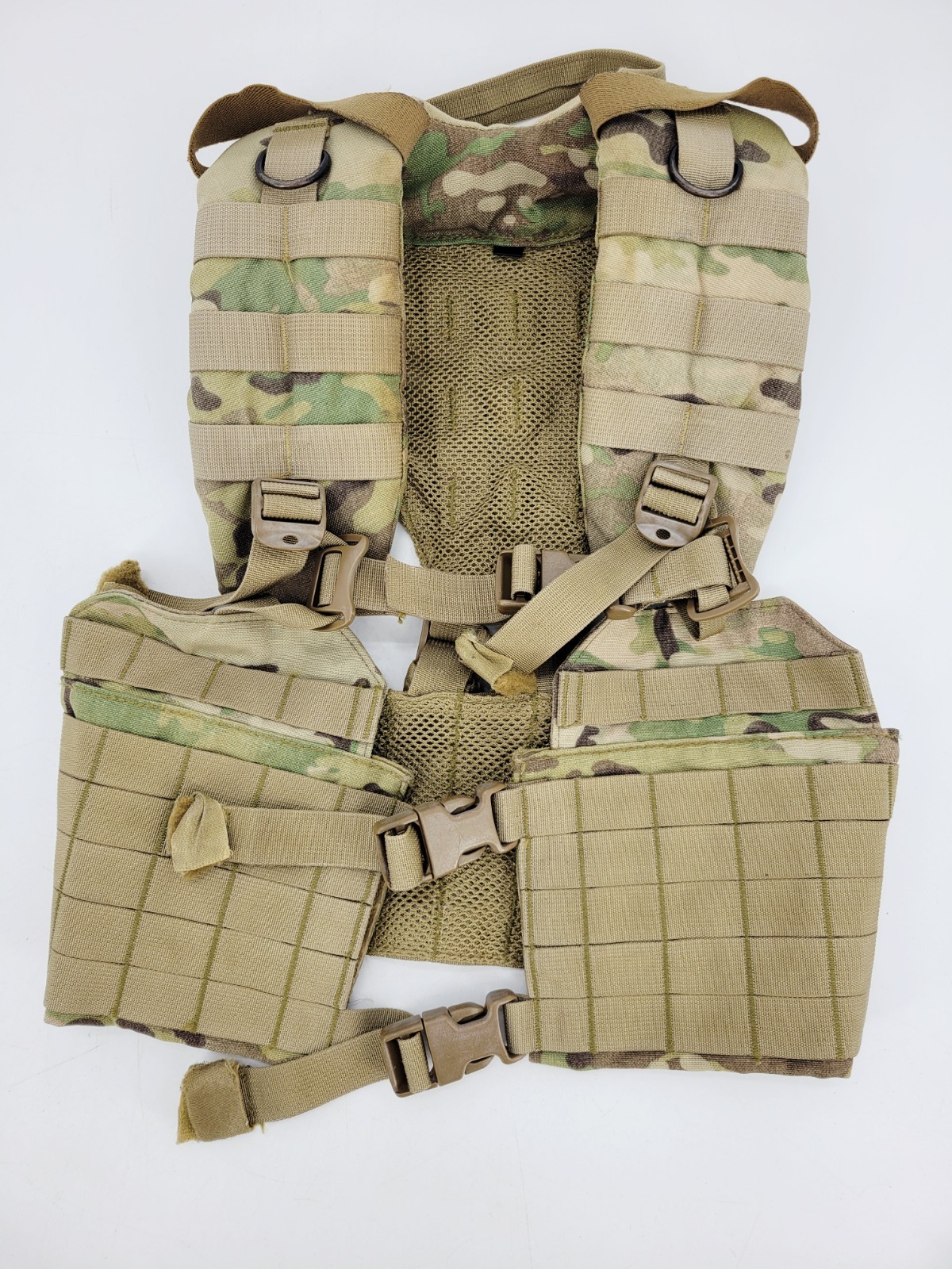 GCS MultiCam DFLCS V2 H-Harness Load Bearing Vest SMALL MOLLE DF-LCS