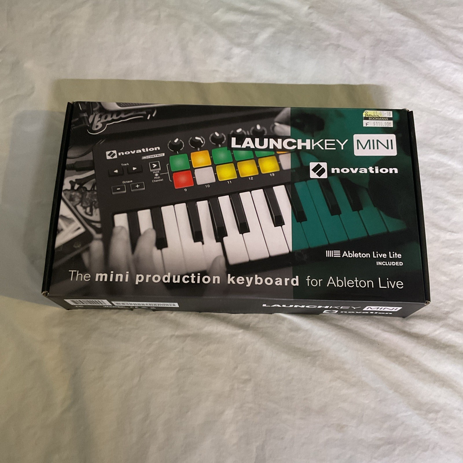 Novation Launchkey Mini MIDI Keyboard - No Manual, USB Cable Included Box