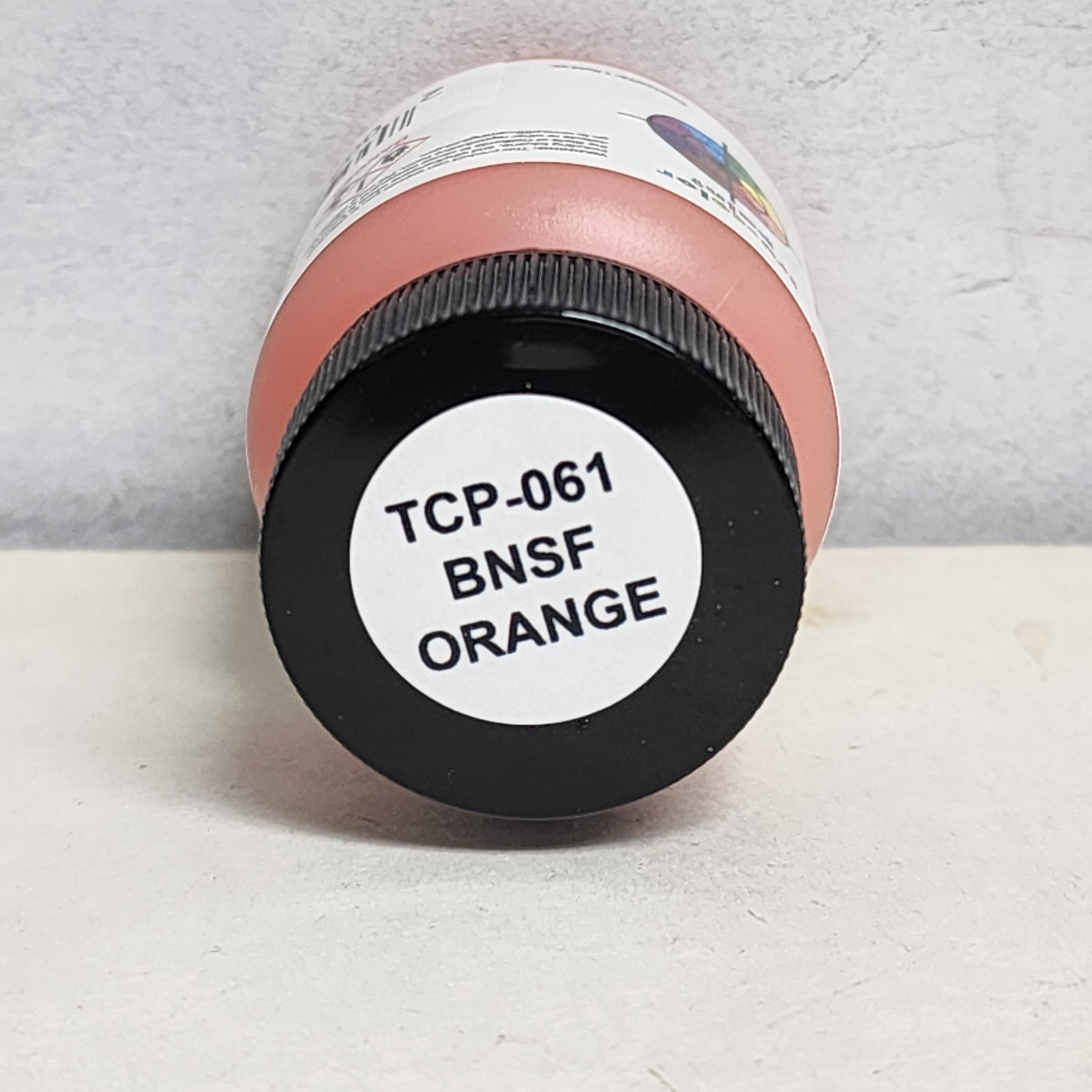 Tru Color Paint Burlington Northern Santa Fe Orange Model Railroad 1 oz TCP 61