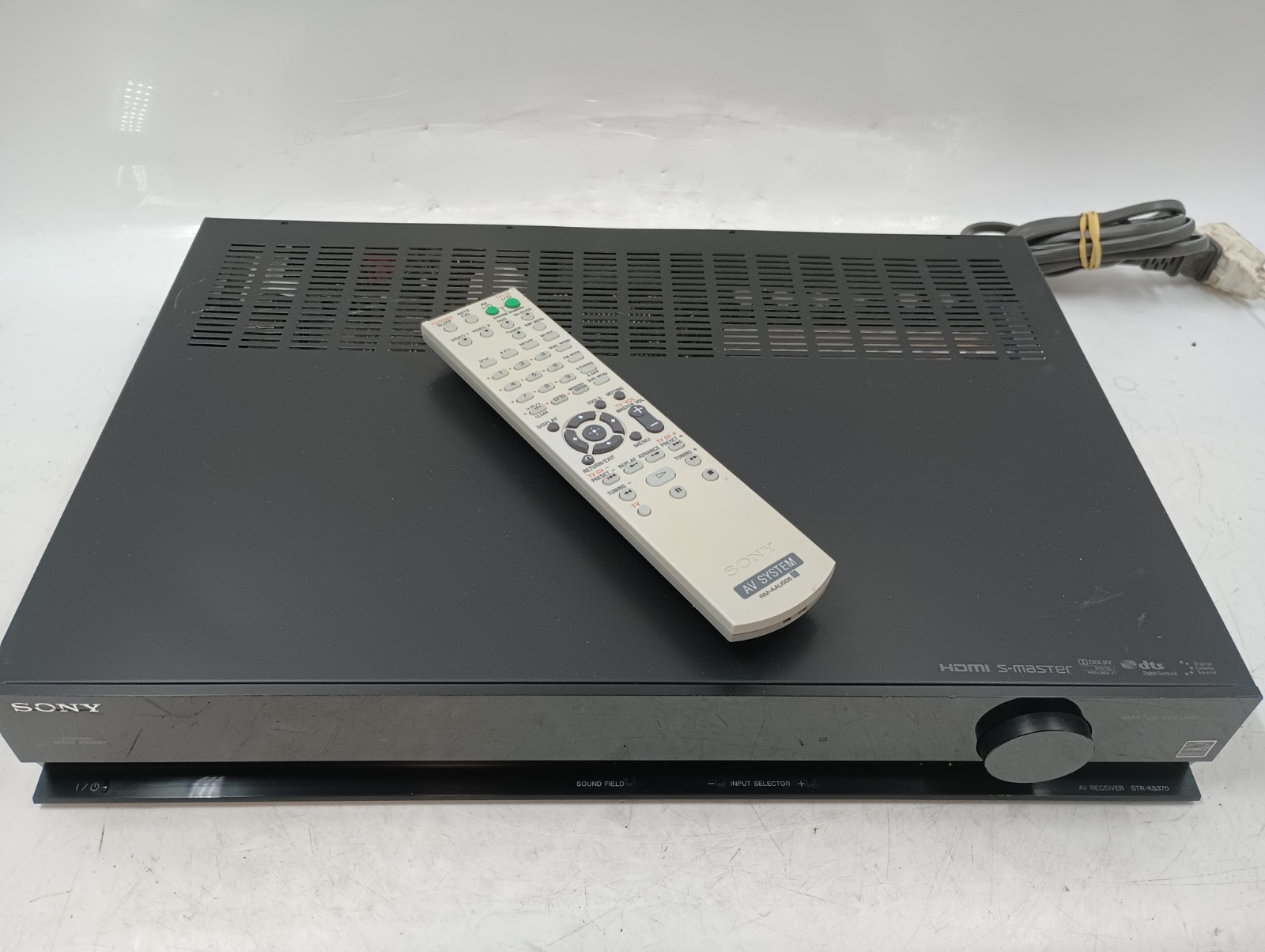 Sony STR-KS370 HDMI 5.1 Ch Home Theater Bundled w/Remote - TESTED - GC-7456