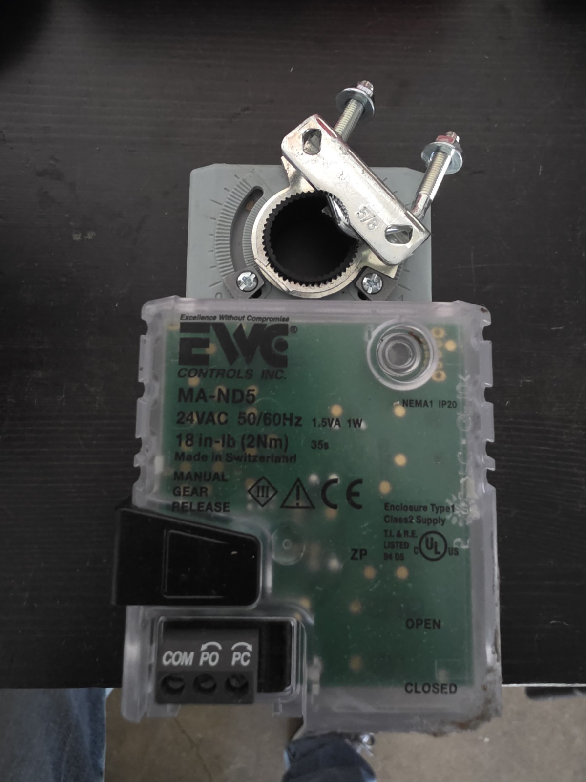MA-ND5 EWC Controls Replacement Motor