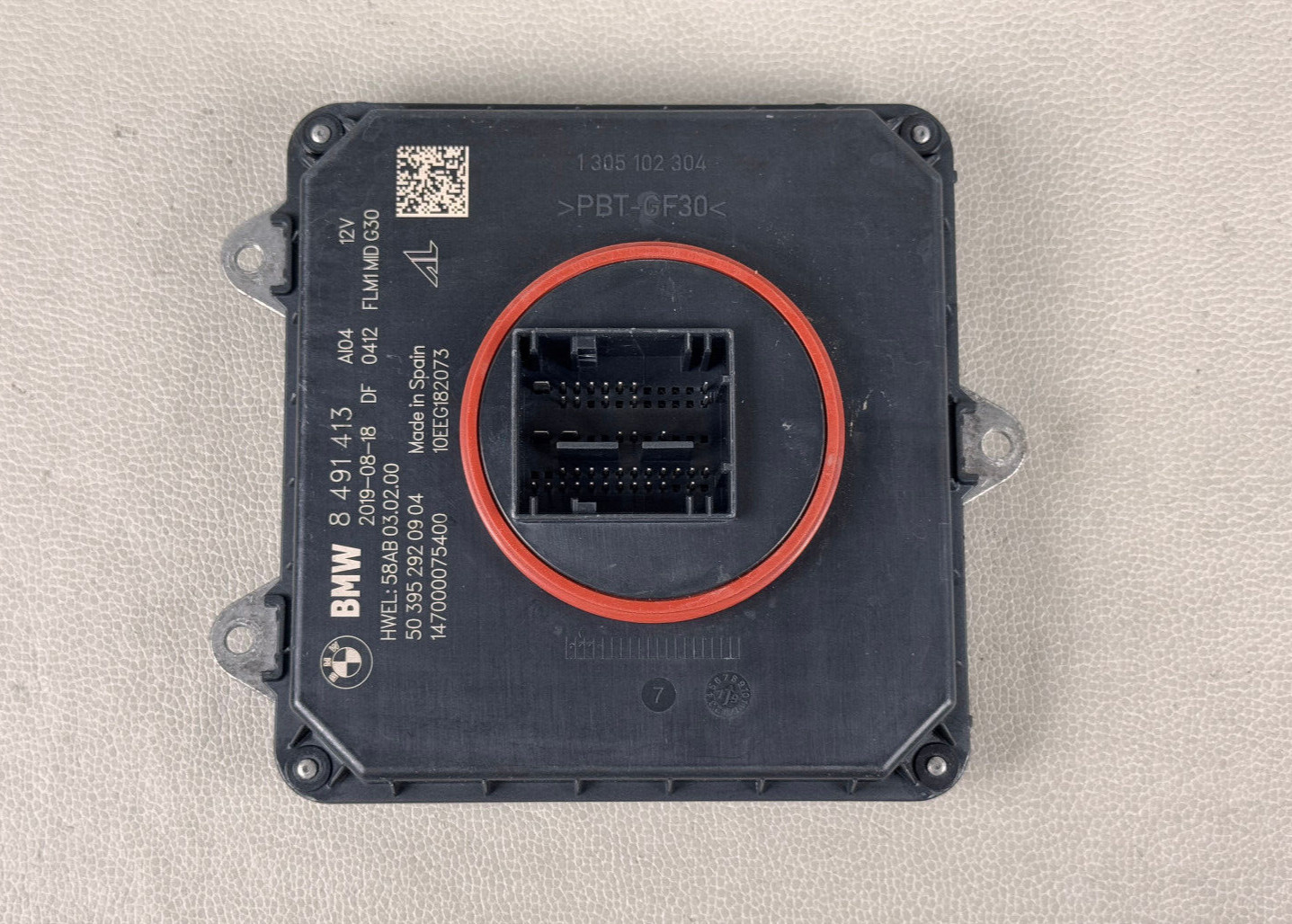 MINT! 2017-2020 BMW G30 HEADLIGHT CONTROLLER CONTROL UNIT MODULE OEM 8 491 413