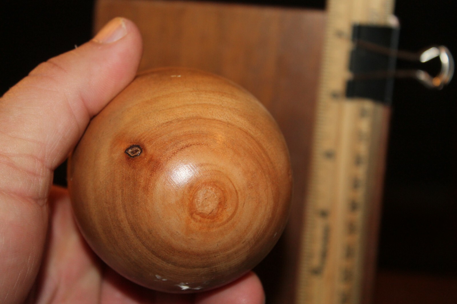Large Wooden Musical Percussion Shaker Egg Medium 4"