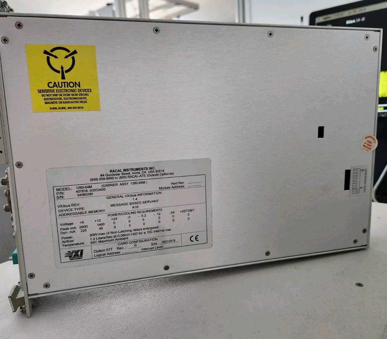 Racal Instruments 1260-64M VXI Microwave Switch Module