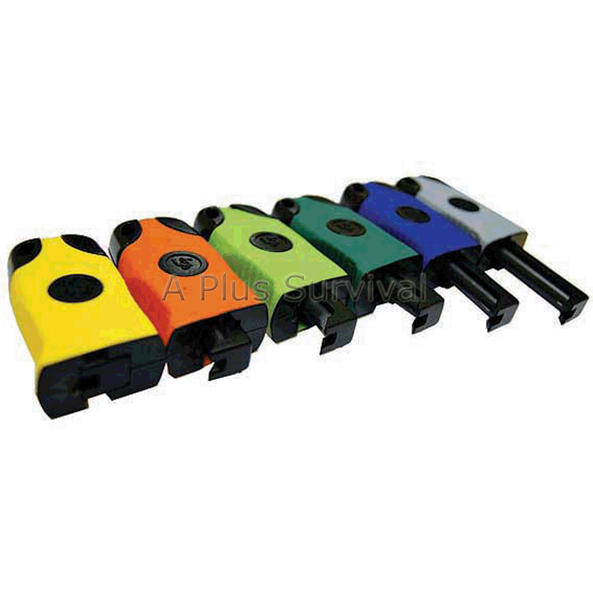 Orange Sparkie Flint Fire Starter Striker Magnesium Emergency Survival Tool