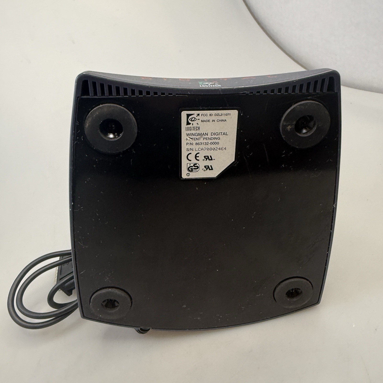 Vintage Logitech Wingman Extreme Digital 3D Joystick 15-Pin PC Flight EUC