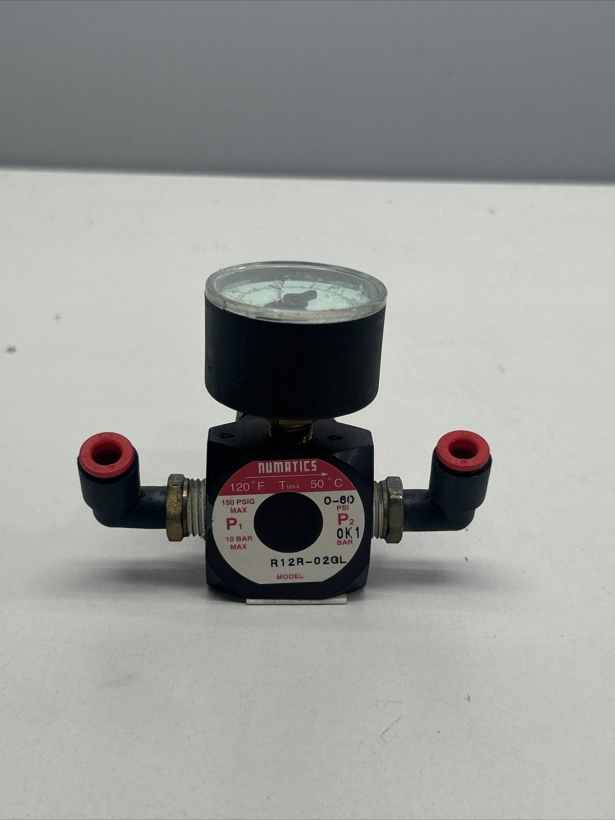 Numatics R12R-02GL Pneumatic Regulator USIP
