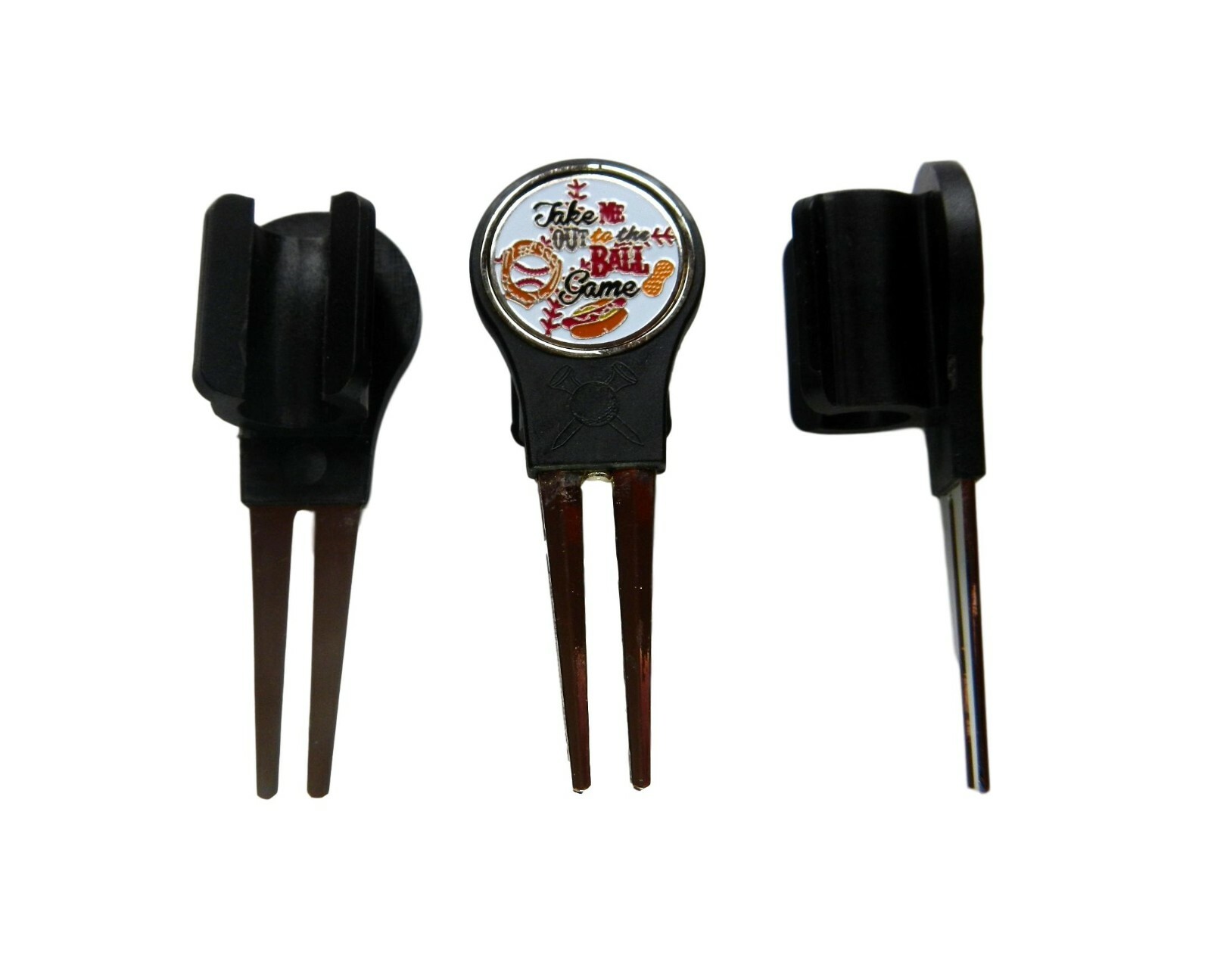 New Putter Mounted Divot Tool and Ball Marker-BALL GAME