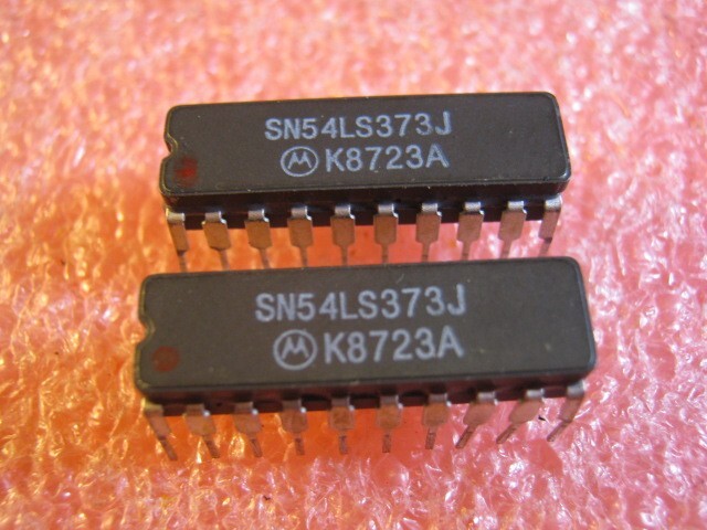 SN54LS373J Lot of 2 NOS from Motorola No EXPORT US Only