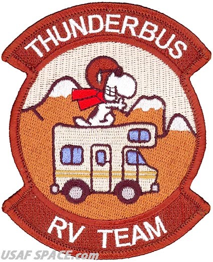 USAF U. S. AIR FORCE ACADEMY - SNOOPY -PRECISION FLYING TEAM- ORIGINAL PATCH