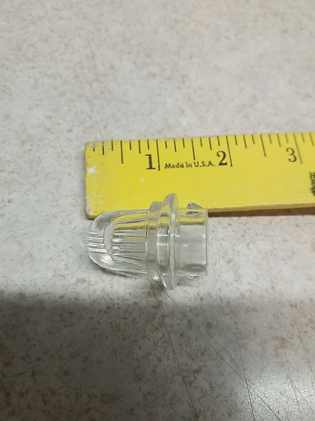 Armorware NOS COFFEE POT GLASS PERCOLATOR TOP REPLACEMENT SCARCE TABS - 3/4"