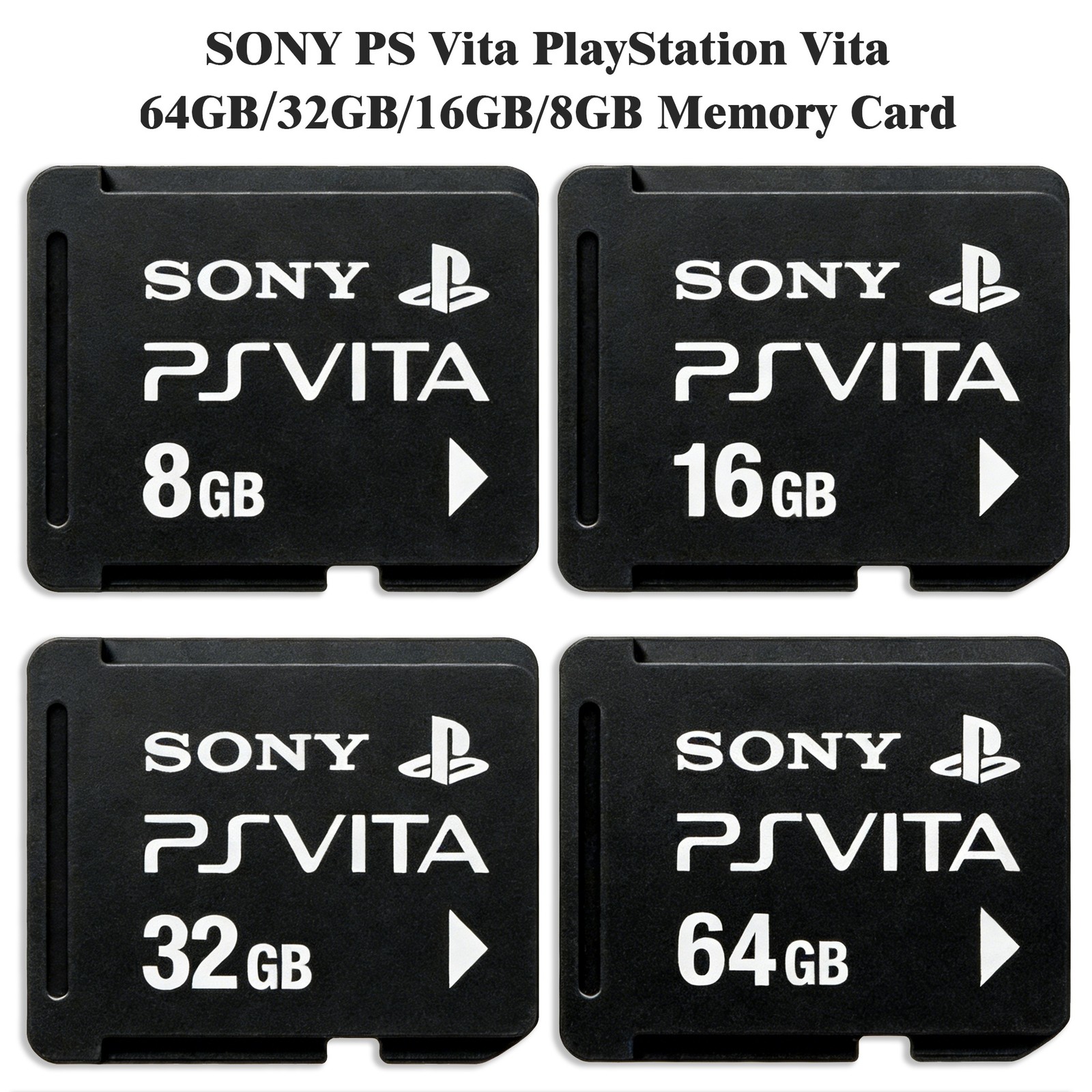 Sony PS Vita Memory Card–8GB/16GB/32GB/64GB Official Storage for Handheld Gaming