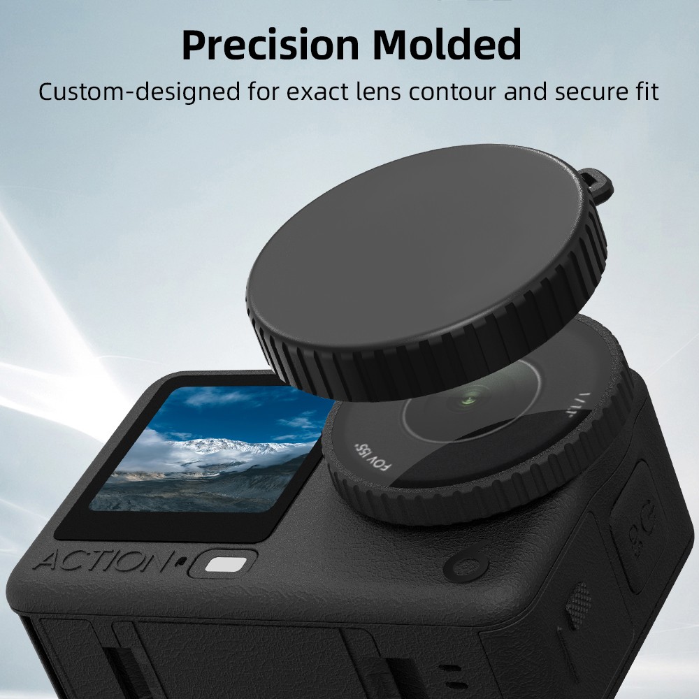 Lens Cover for DJI OSMO ACTION 6 Camera Lens Cap Silicone Protective Cover Case