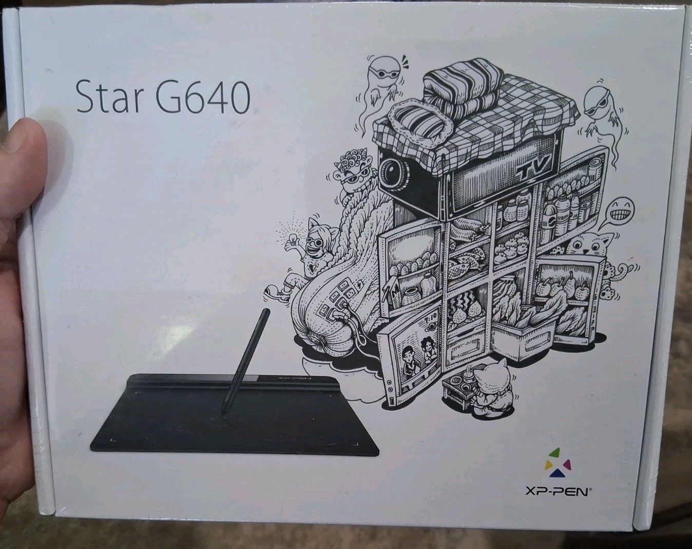 XPPen Star G640 Rev B Graphics Drawing Tablet Chromebook Supported 8192 Level
