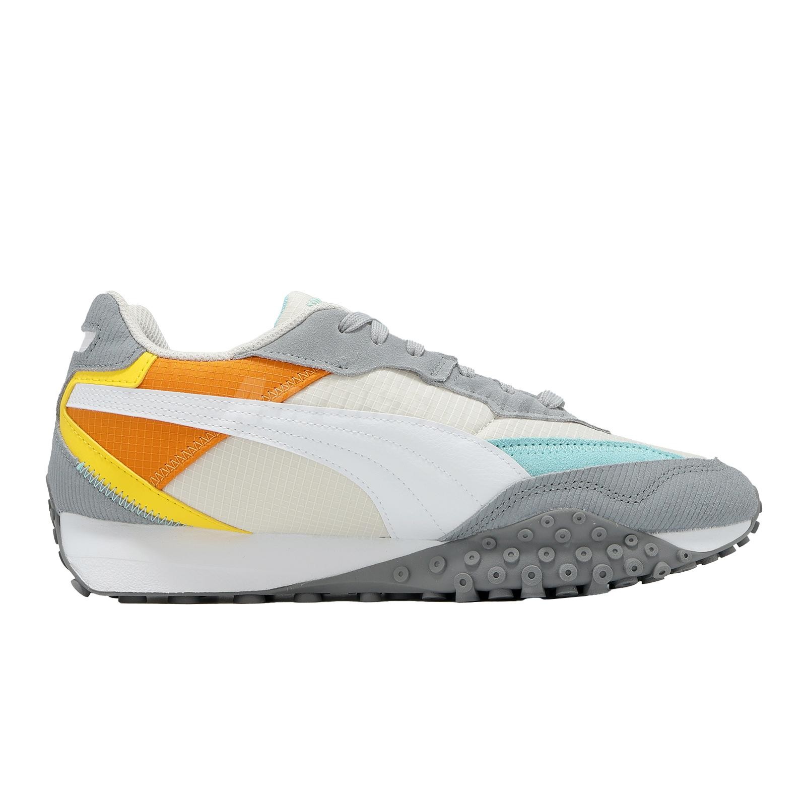 Puma Blktop Rider Multicolor Alpine Snow Cool Mid Gray Men Unisex Shoe 395907-08