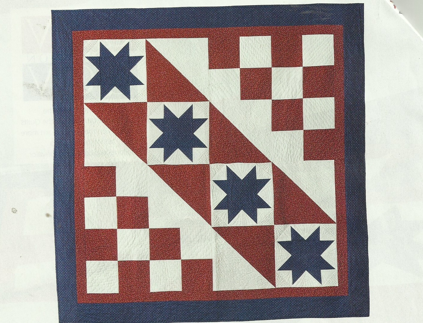 B0221 COMING BACK HOME QUILT PATTERN/INSTRUCTIONS