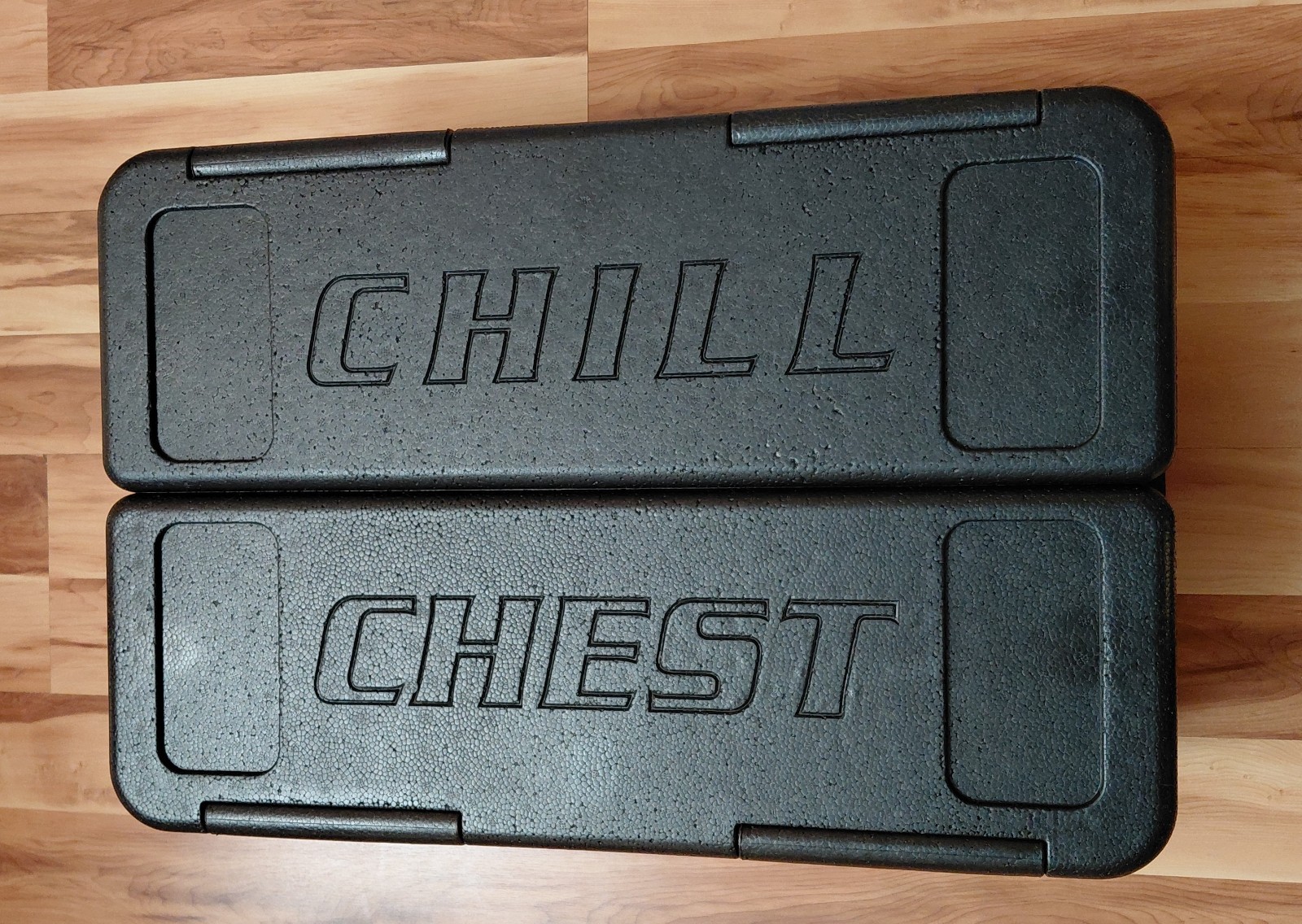 Chill Chest Ice-Less Foldable Cooler 41 Qt 60 Can Capacity Camping Portable