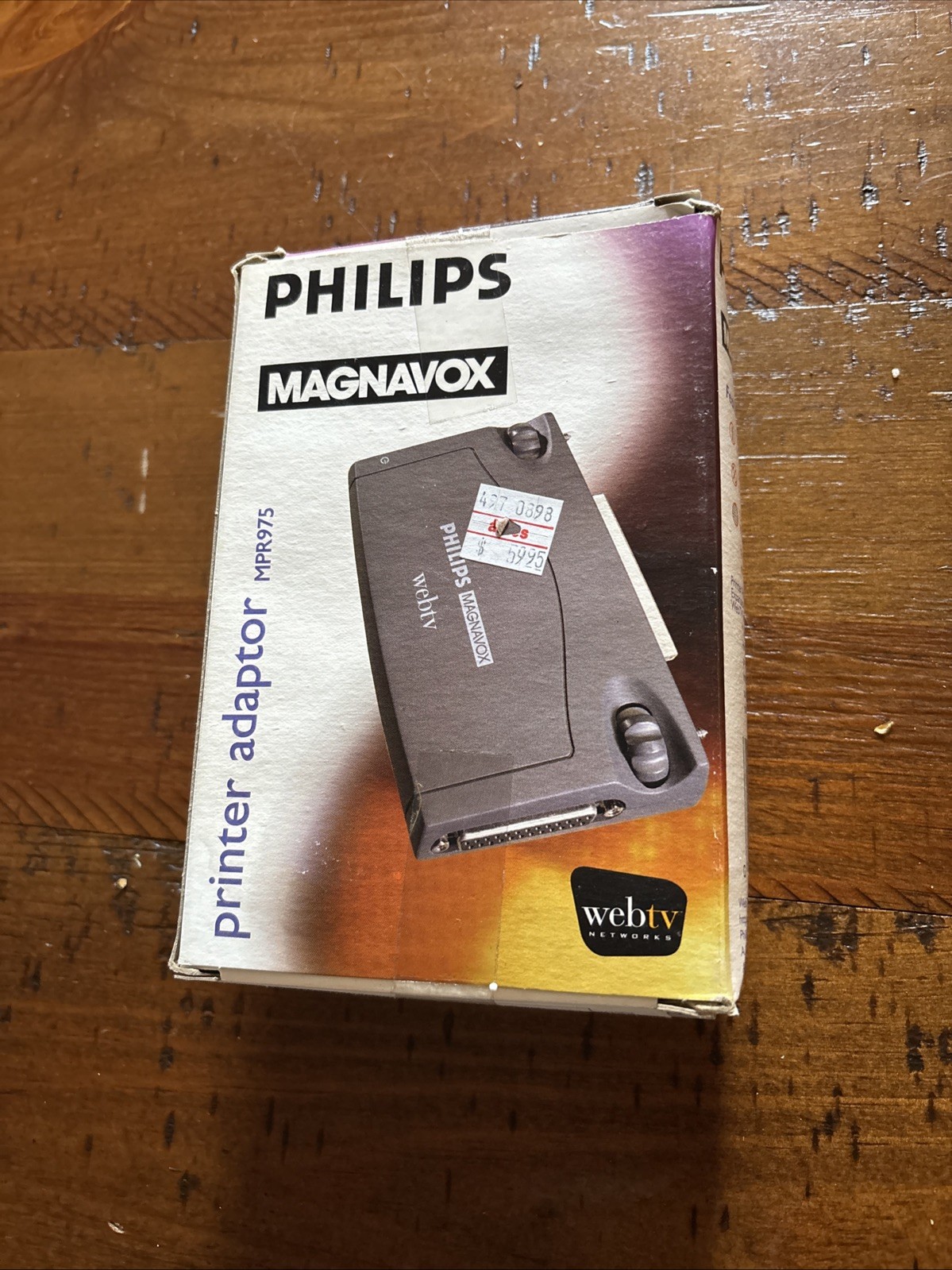 PHILIPS MAGNAVOX WEBTV Printer Adapter w/box MPR975