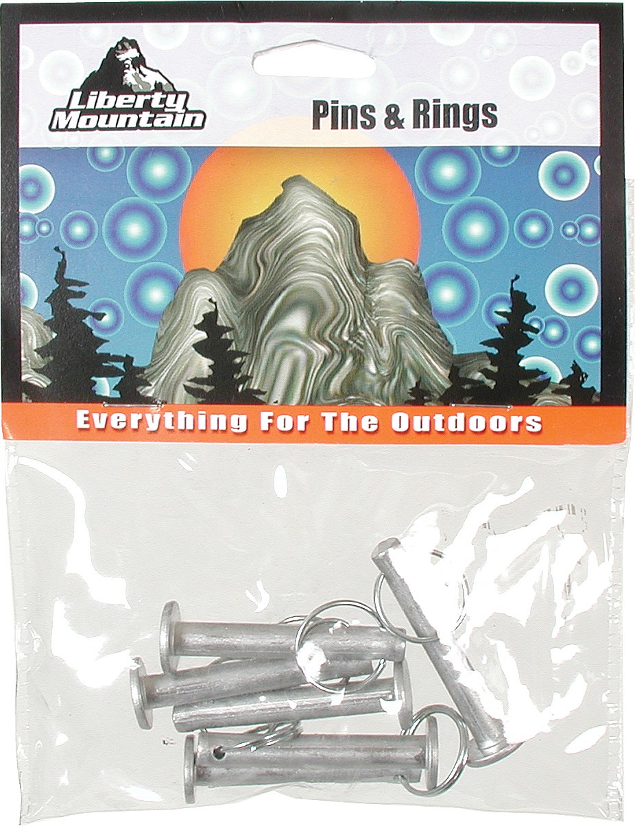 Liberty Mountain Rings And Pins Rings And Pins 6pk