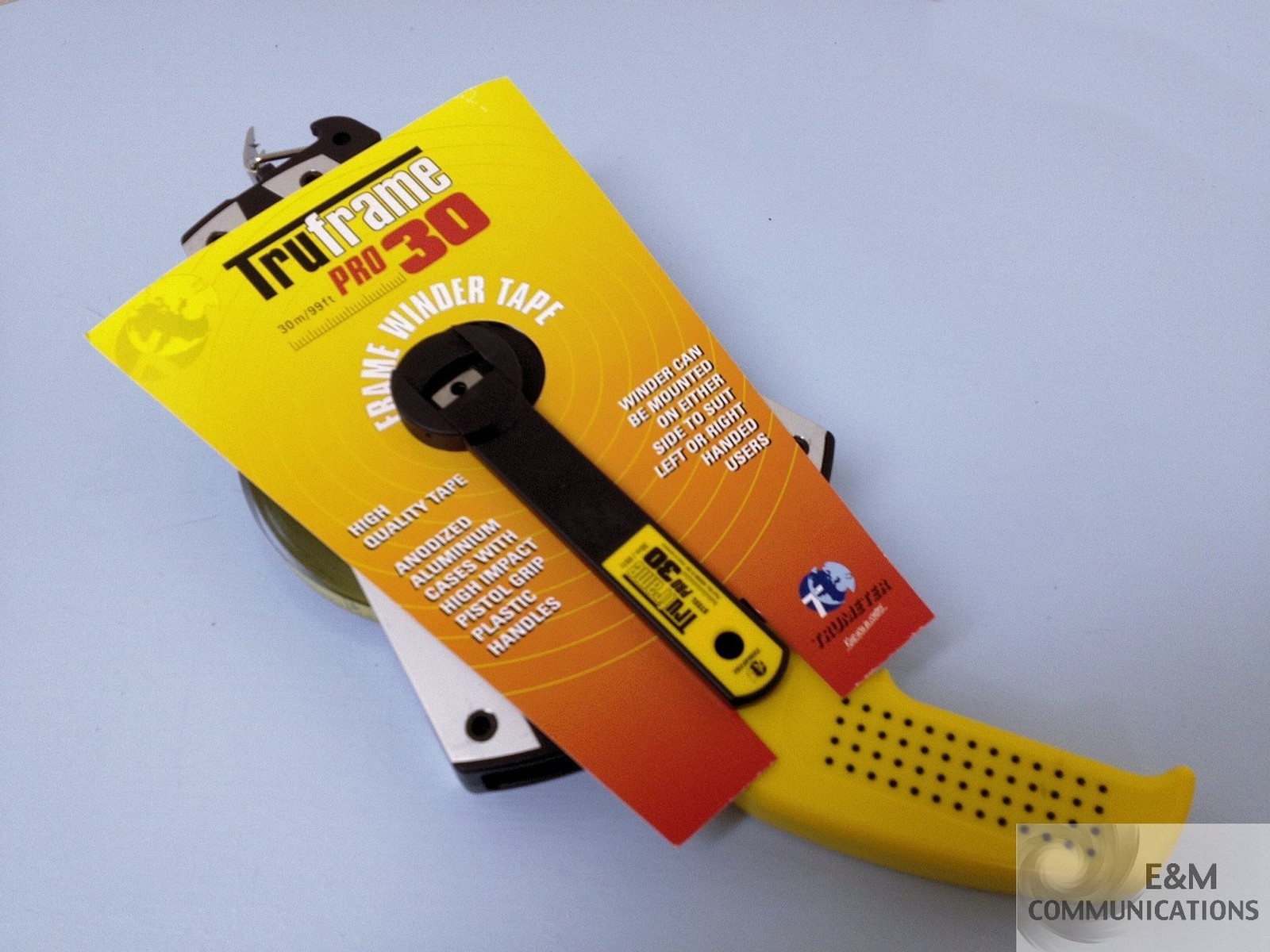 402098-S-IM TRUFRAME PRO 30 HIGH QUALITY STEEL TAPE MEASURE 30M 99FT NEW