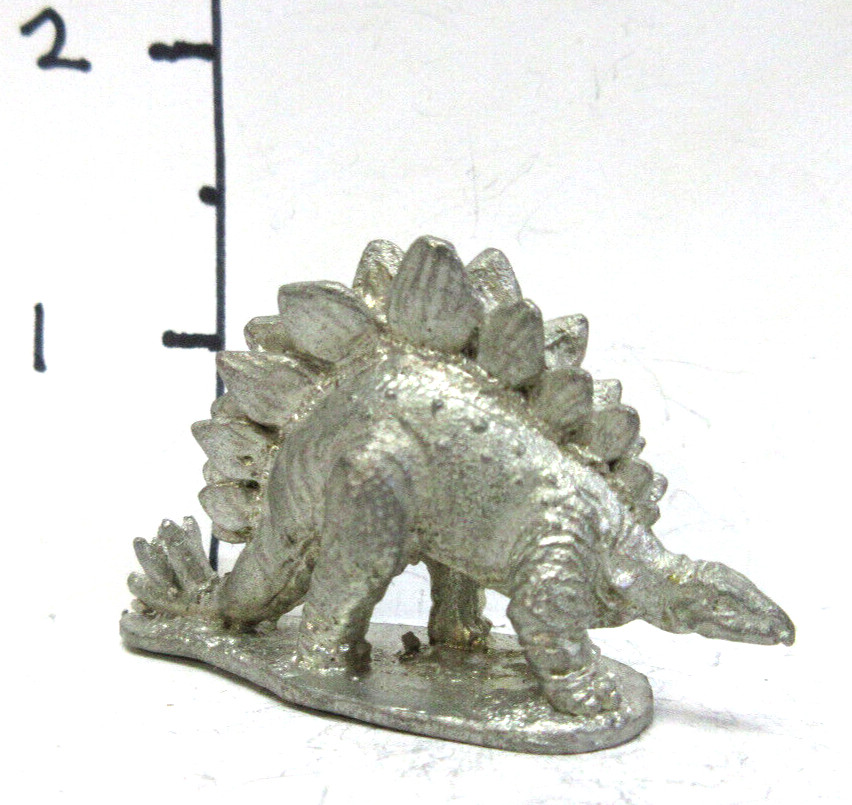 Grenadier? Pewter Stegosaurus 1.5 inches tall
