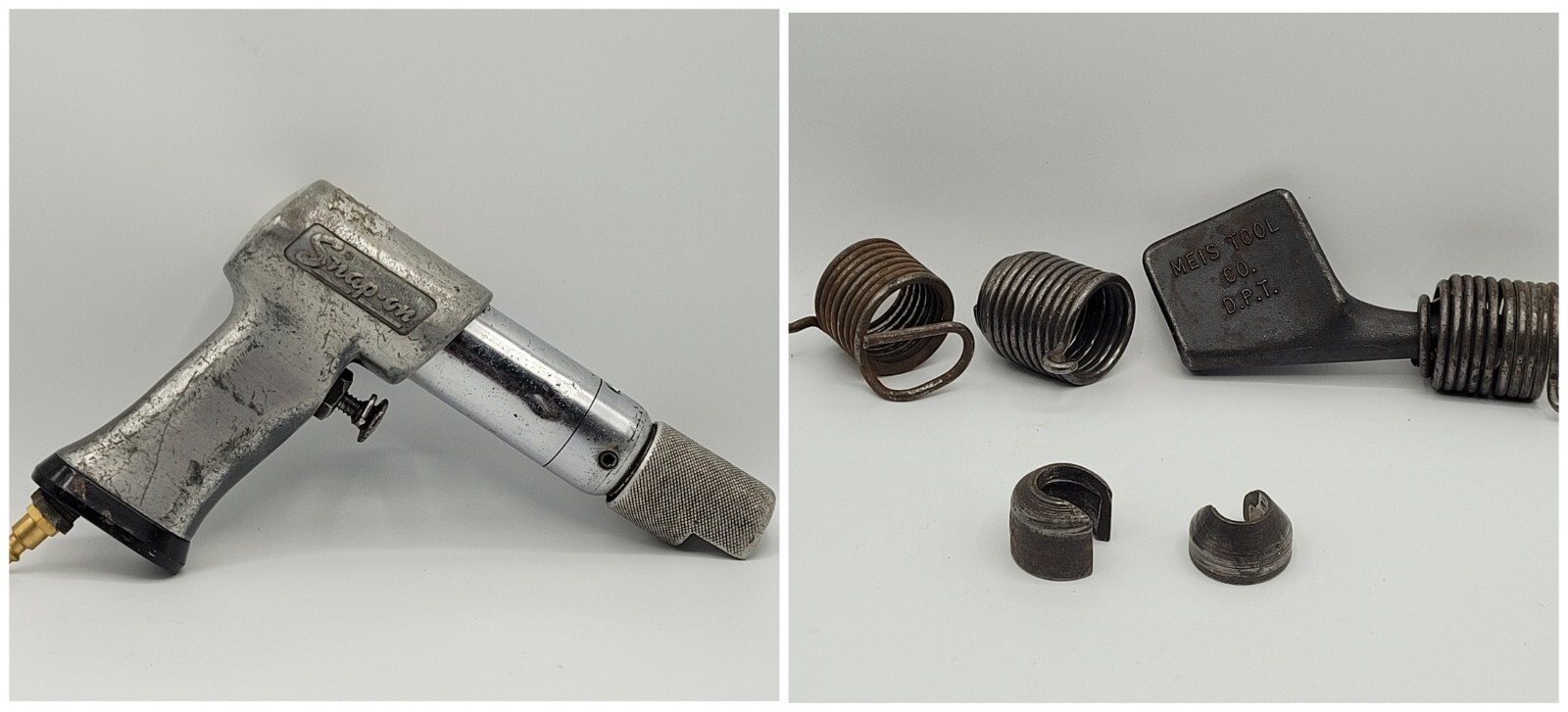 SNAP-ON PH-50D air hammer & Meis Tool Door skin Crimping Bit etc.