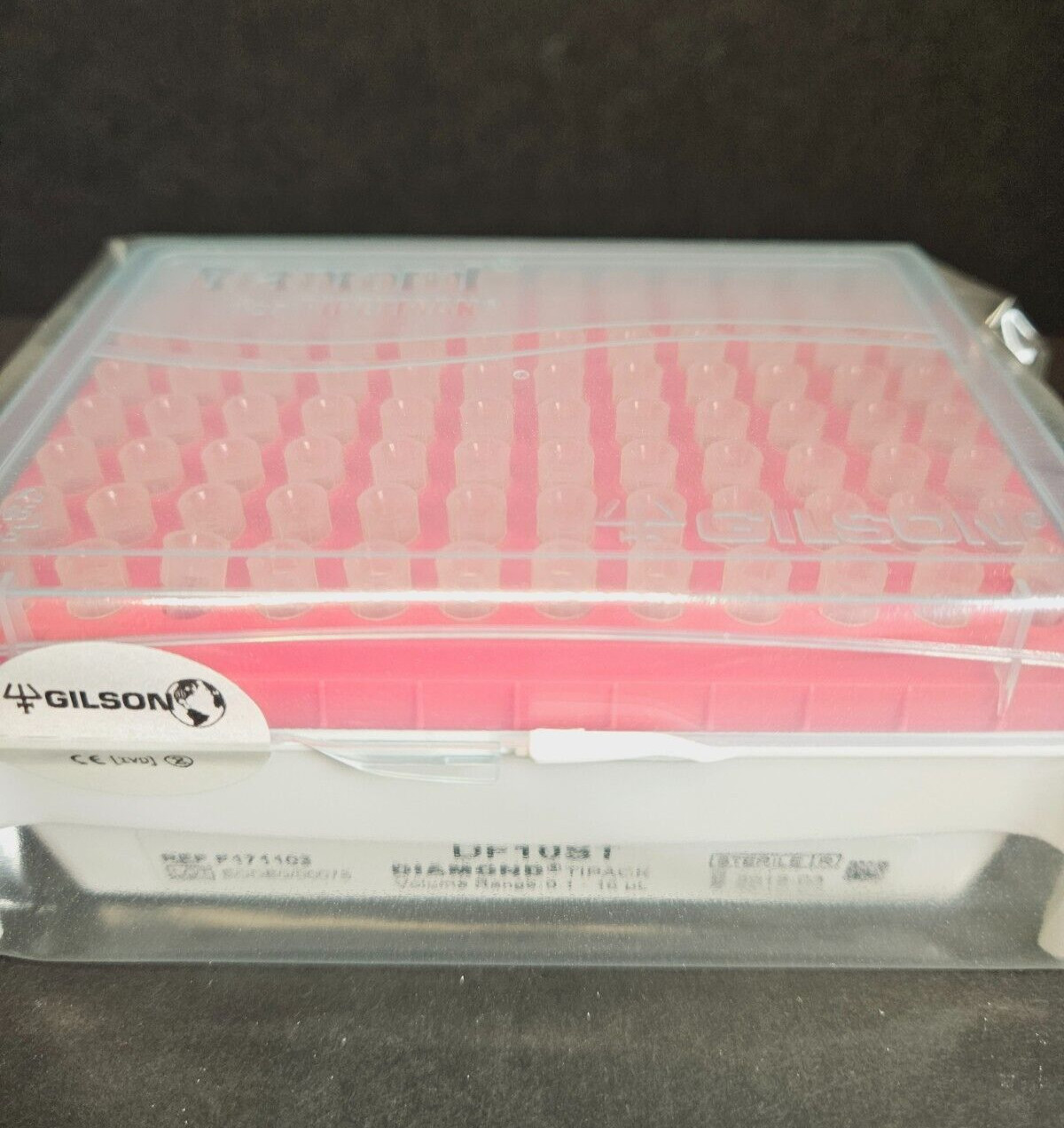 Gilson Pipette Tips 10 ul Filtered 10 Racks
