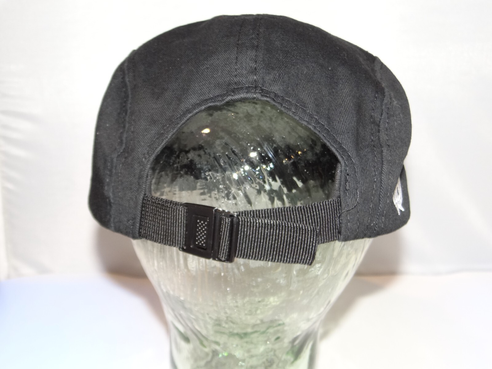 Walrus Audio Strap back Baseball Cap Hat Howling Wolf Patch Five Panel Black
