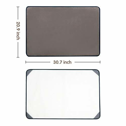 JIGSAW PUZZLE BOARD Portable Mat with Dustproof Cover Storage Saver Gray TEKTALK