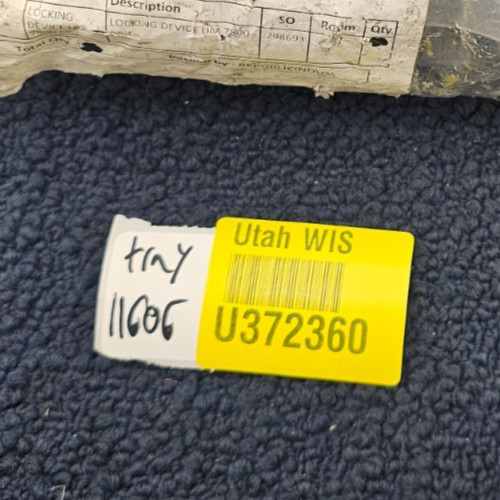 (QTY 20) Locking Device Undermount 7800 Drawer Slide Plastic Front