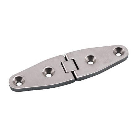 STAINLESS HEAVY DUTY WIDE STRAP HINGE 6", 316 SS