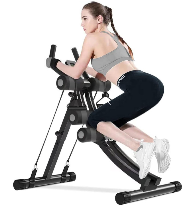 Máquina abdominal para entrenamiento en casa, equipo fitness ajustable, Nuevo