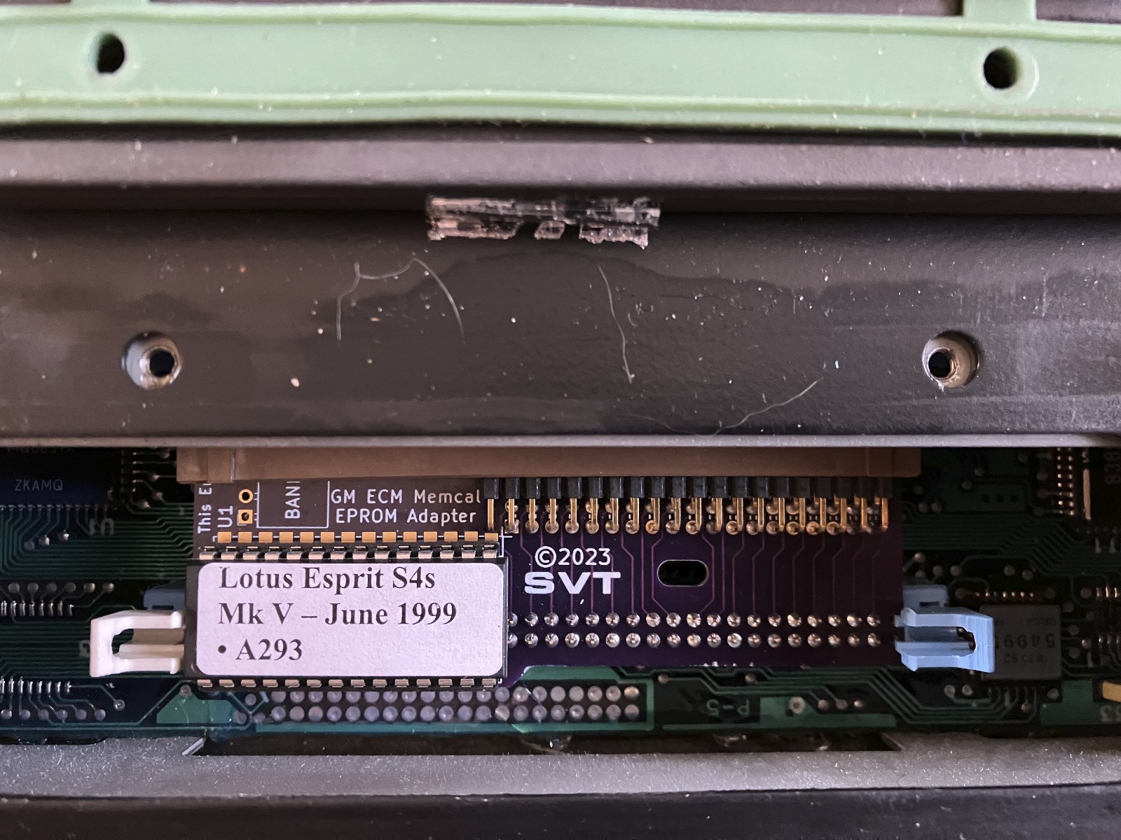 Lotus Esprit SE and S4 ECM Upgrade Adapter Module with Genuine S4s Mk V Code