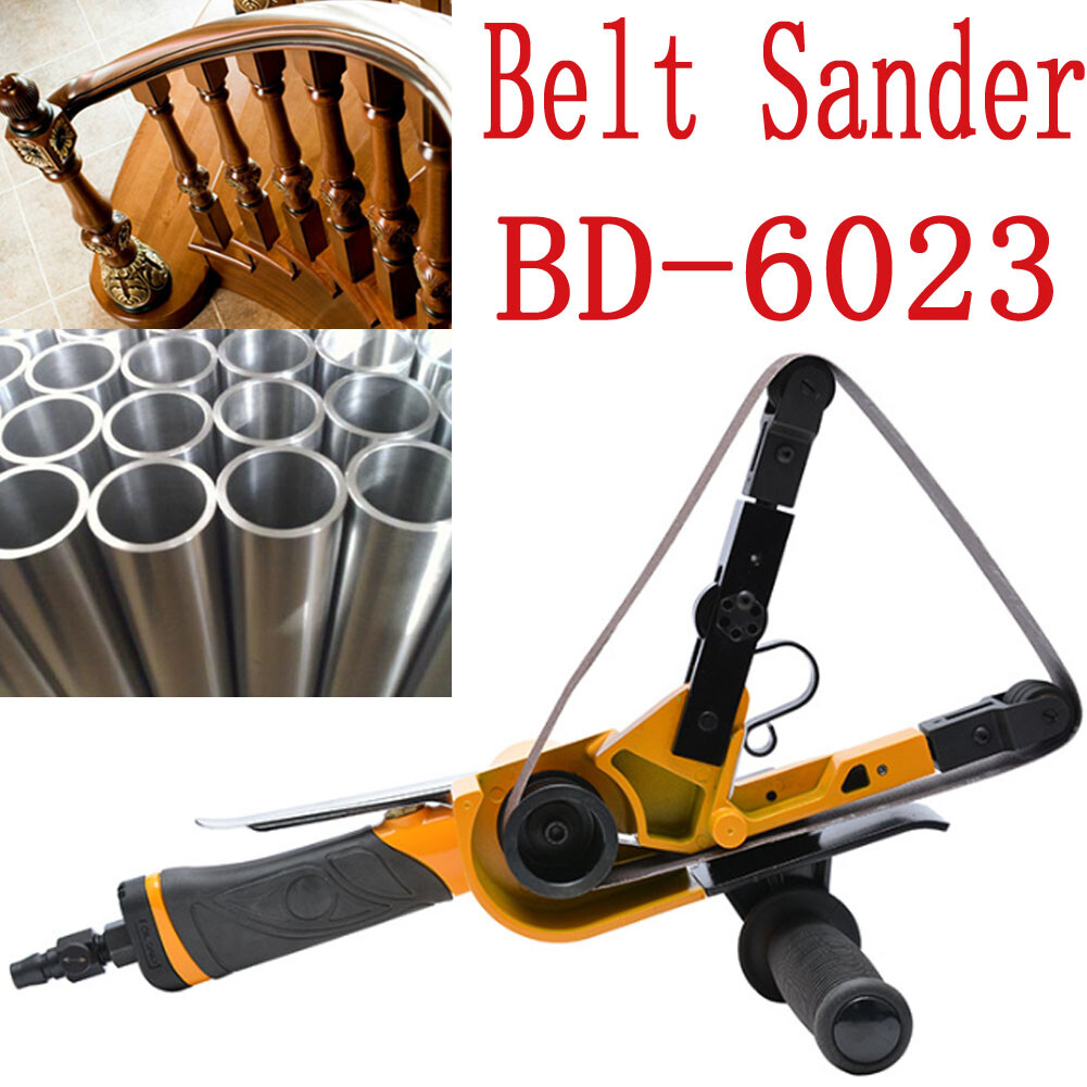 ONE Pneumatic 5-120MM round tube belt sander Air Stainless steel pipe polisher