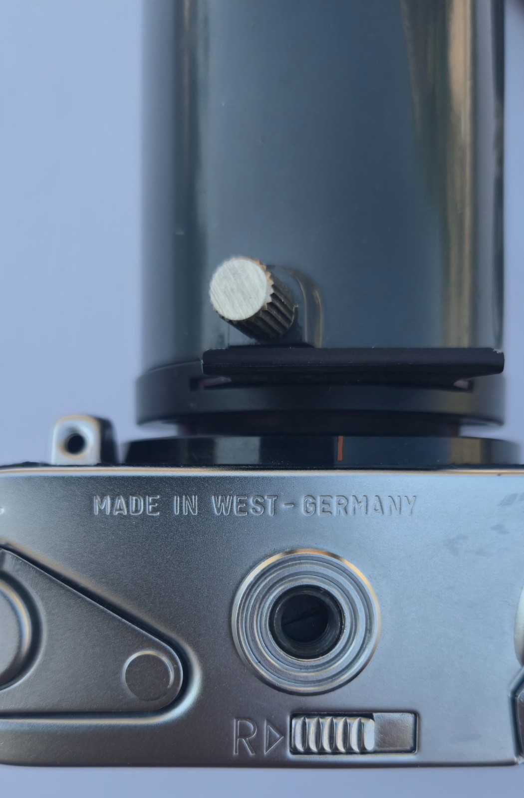 Balda Microscope Camera With Remvable 2.8X 5X Lens On Long Tube With Built-in.