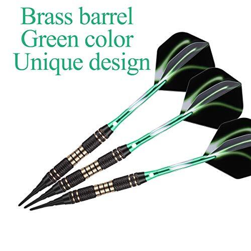 Darts Tip set, Barrel Shafts 50 Ring 6 Pattern Flights 30 Tips for Dartboards.