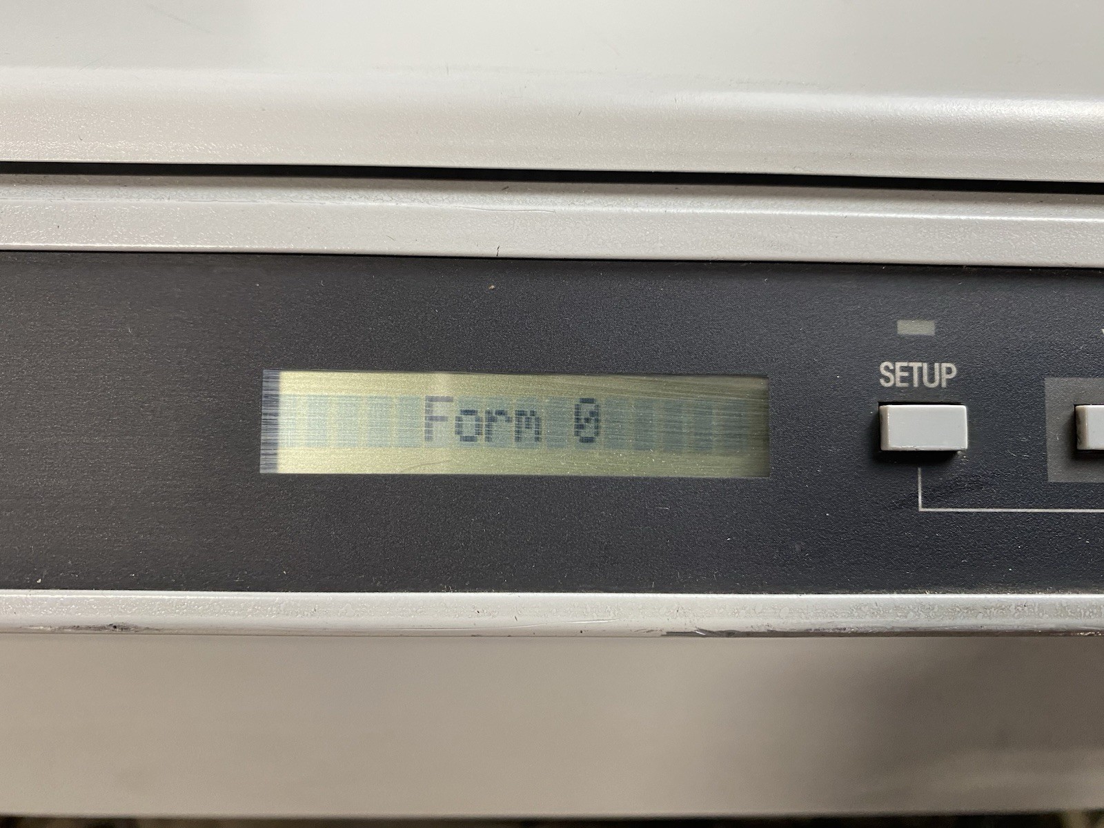 Printek Formspro 4500 #90483 Dot Matrix Printer