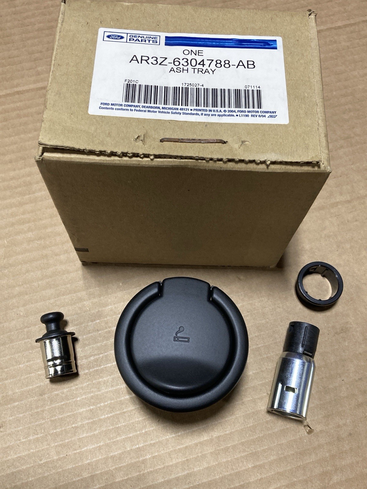 GENUINE OEM Ford Ash Cup - Lighter Element Ford AR3Z-6304788-AB