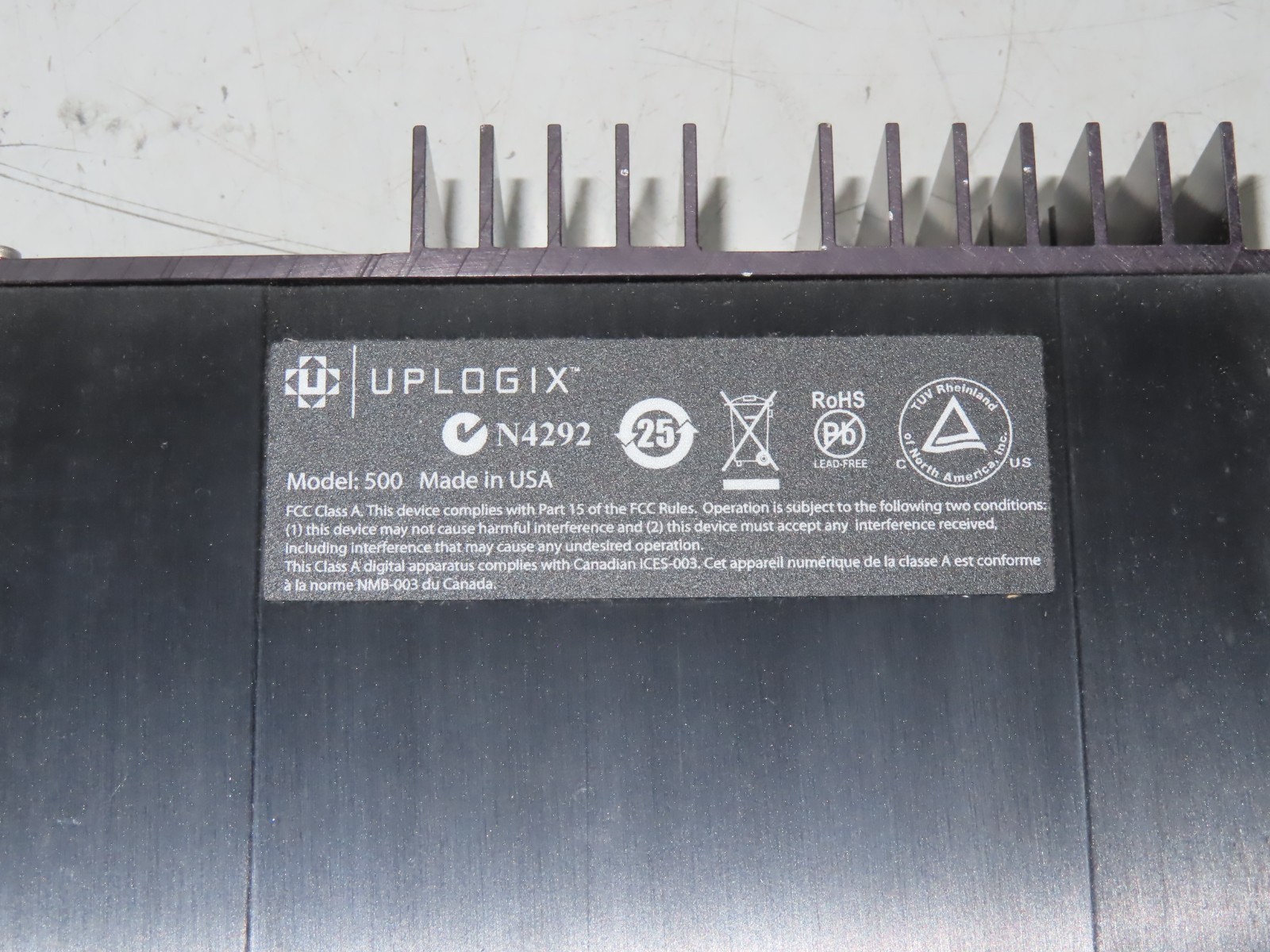 Uplogix 500 Local Manager with out Power Adapter